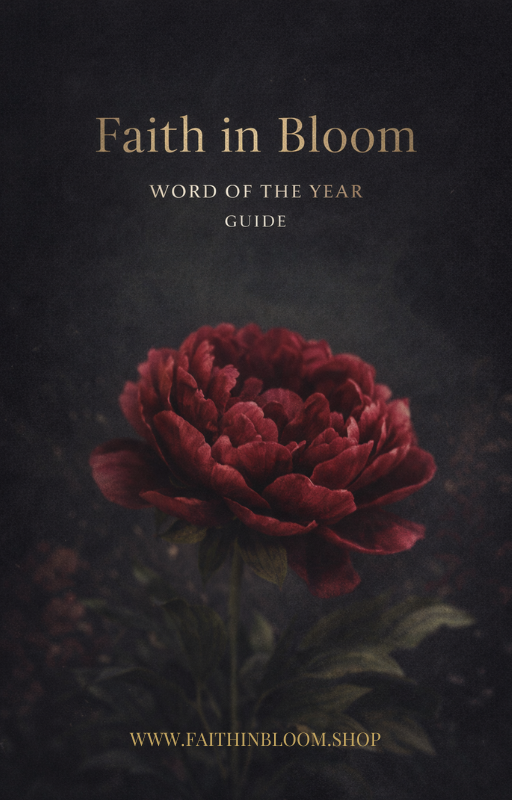 Faith in Bloom: Word of the Year Guide